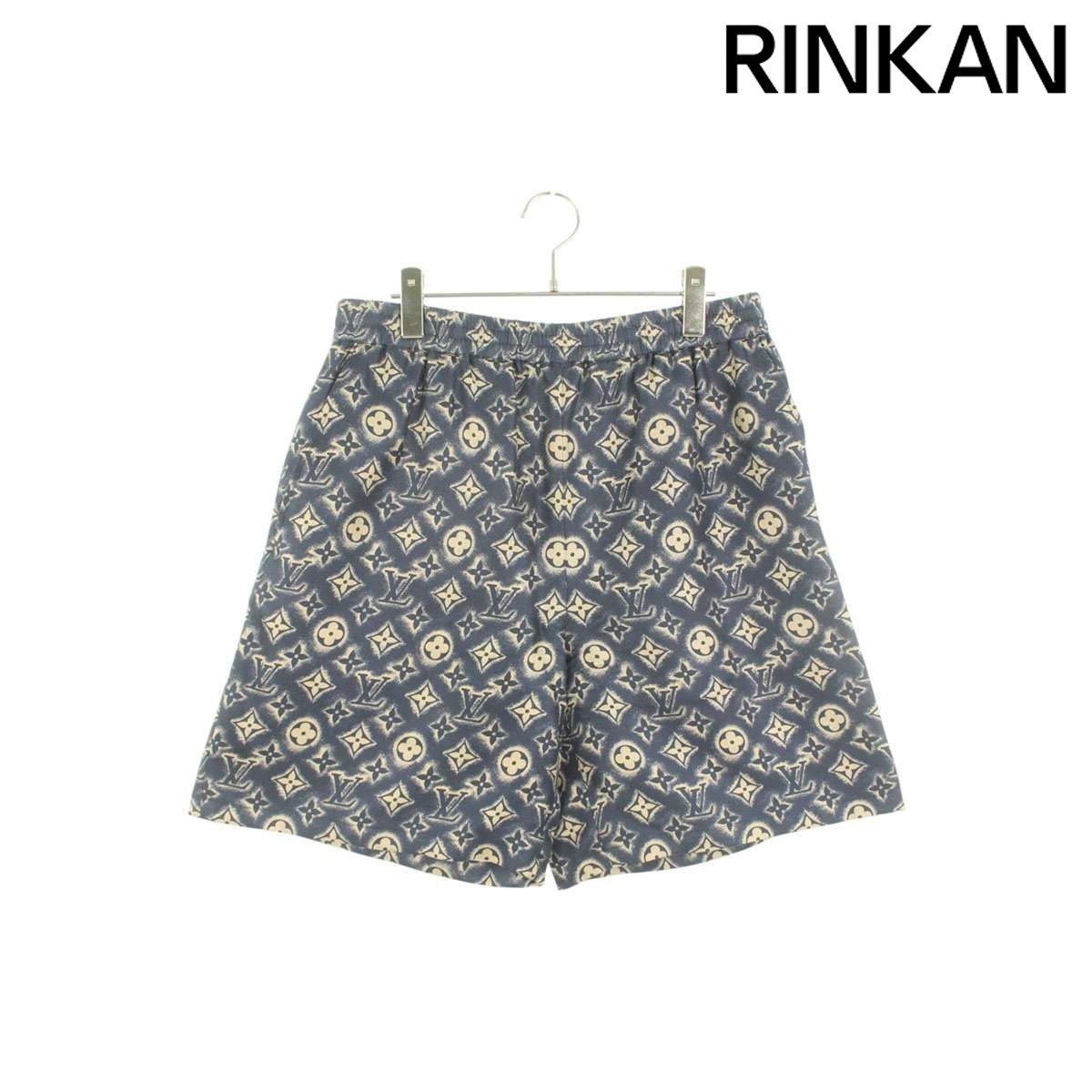 ルイヴィトン 23AW RM232M Z49 HPP34W モノグラムシルクハーフパンツ  