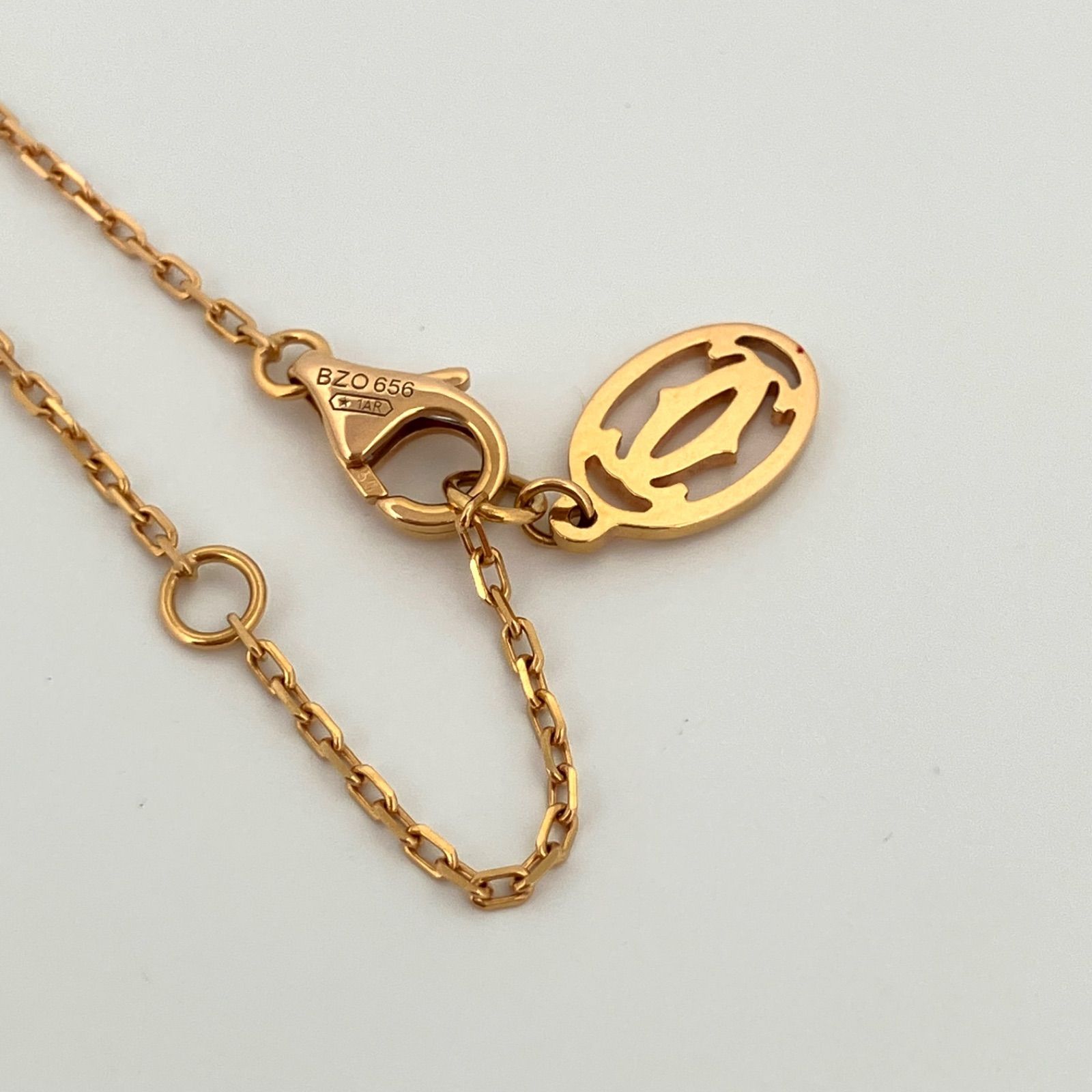 h*l様 カルティエ AU750 レディースネックレス 難あり カルティエ ラブ