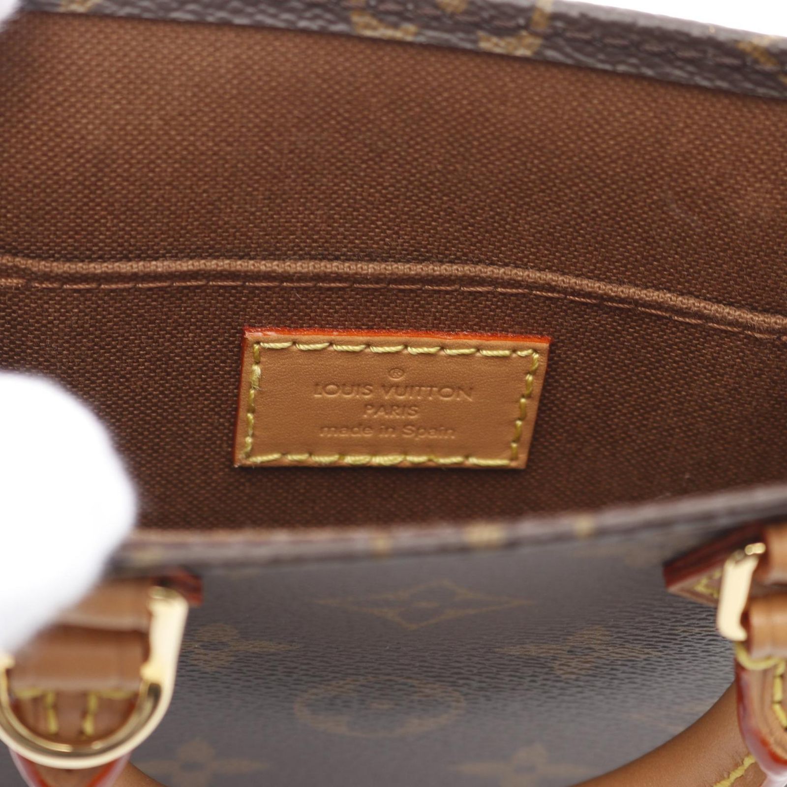 ルイ・ヴィトン LOUIS VUITTON ハンドバッグ プティット サックプラ  