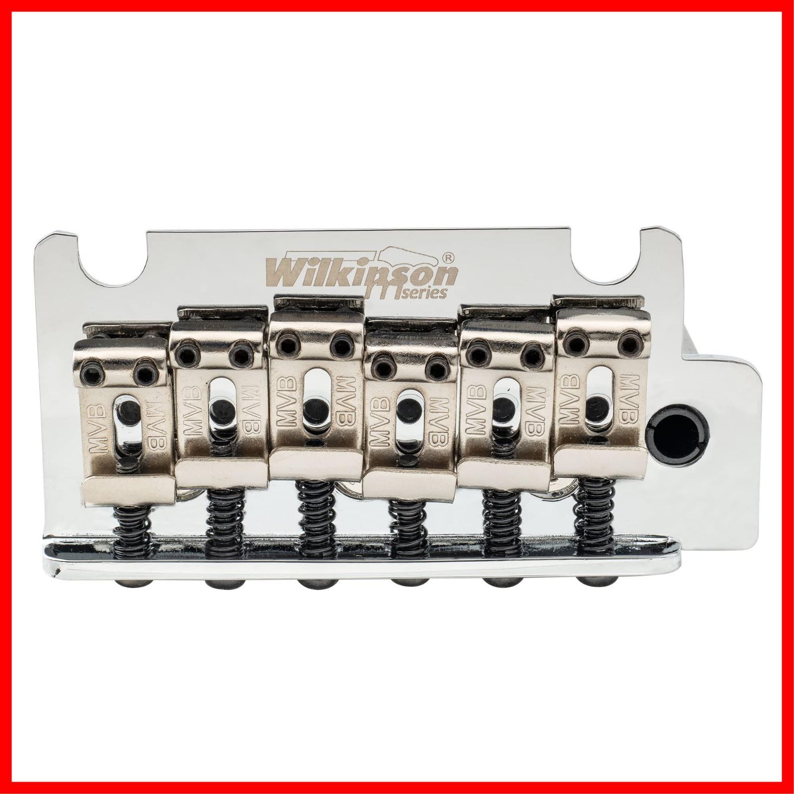 迅速発送】Wilkinson WOV05 弦ピッチ10.8mmヴィンテージ2点支持ギタートレモロユニット ブリッジ MIJ/MIK ストラトエレキギター用、クローム  - メルカリ