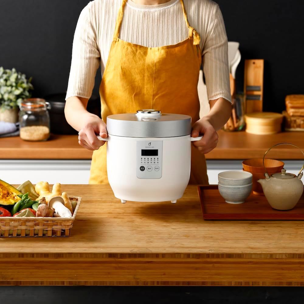 ☆新品・未使用 発芽玄米炊飯「はつが炊き」 3合炊き ELM-102