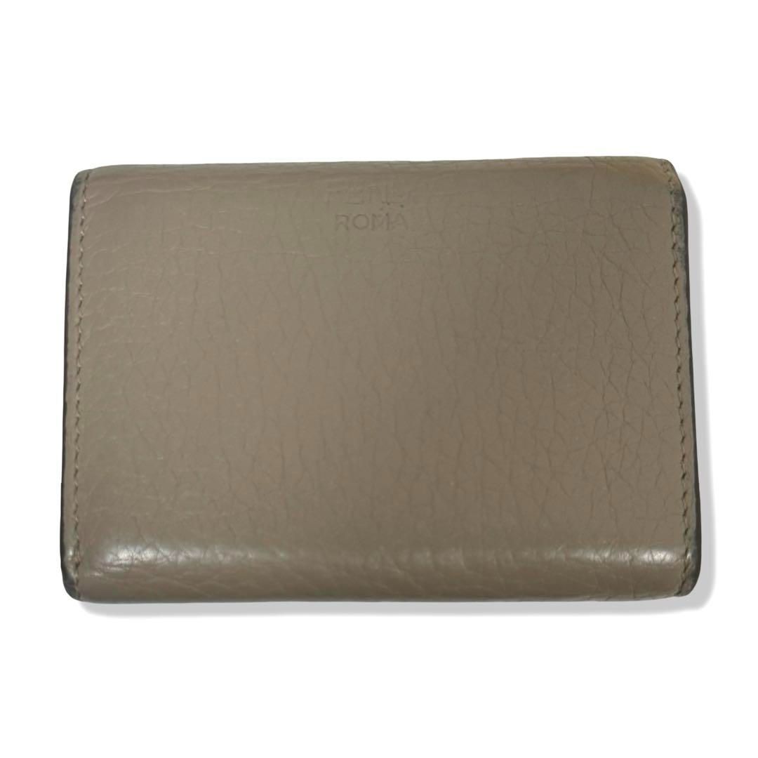 正規品 FENDI フェンディ ピーカブー マイクロ ウォレット レザー