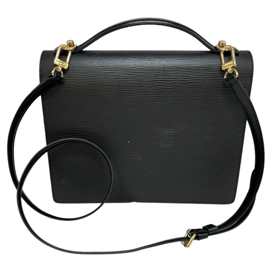 美品Louis Vuittonモンソー ショルダーバッグ 2wayエピ ベタ無し  