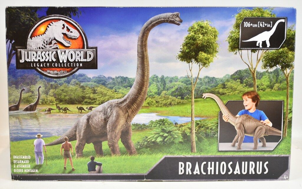 MATTEL LEGACY COLLECTION GIGANT SIZE ACTION FIGURE BRACHIOSAURUS GFH12