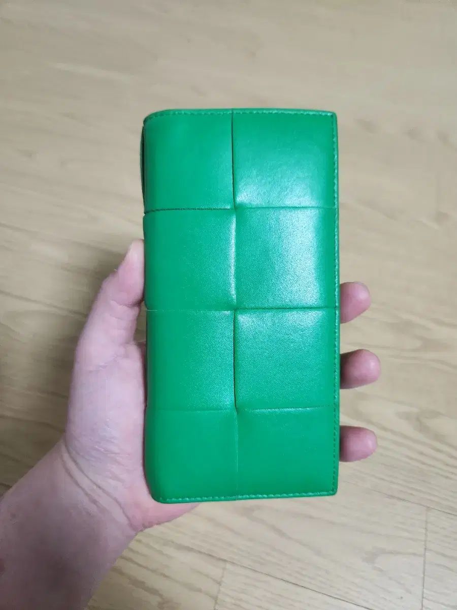 Bottega Veneta グリーン 長財布 グリーン（緑）系 BOTTEGA VENETA(ボッテガヴェネタ) 長財布(メンズ