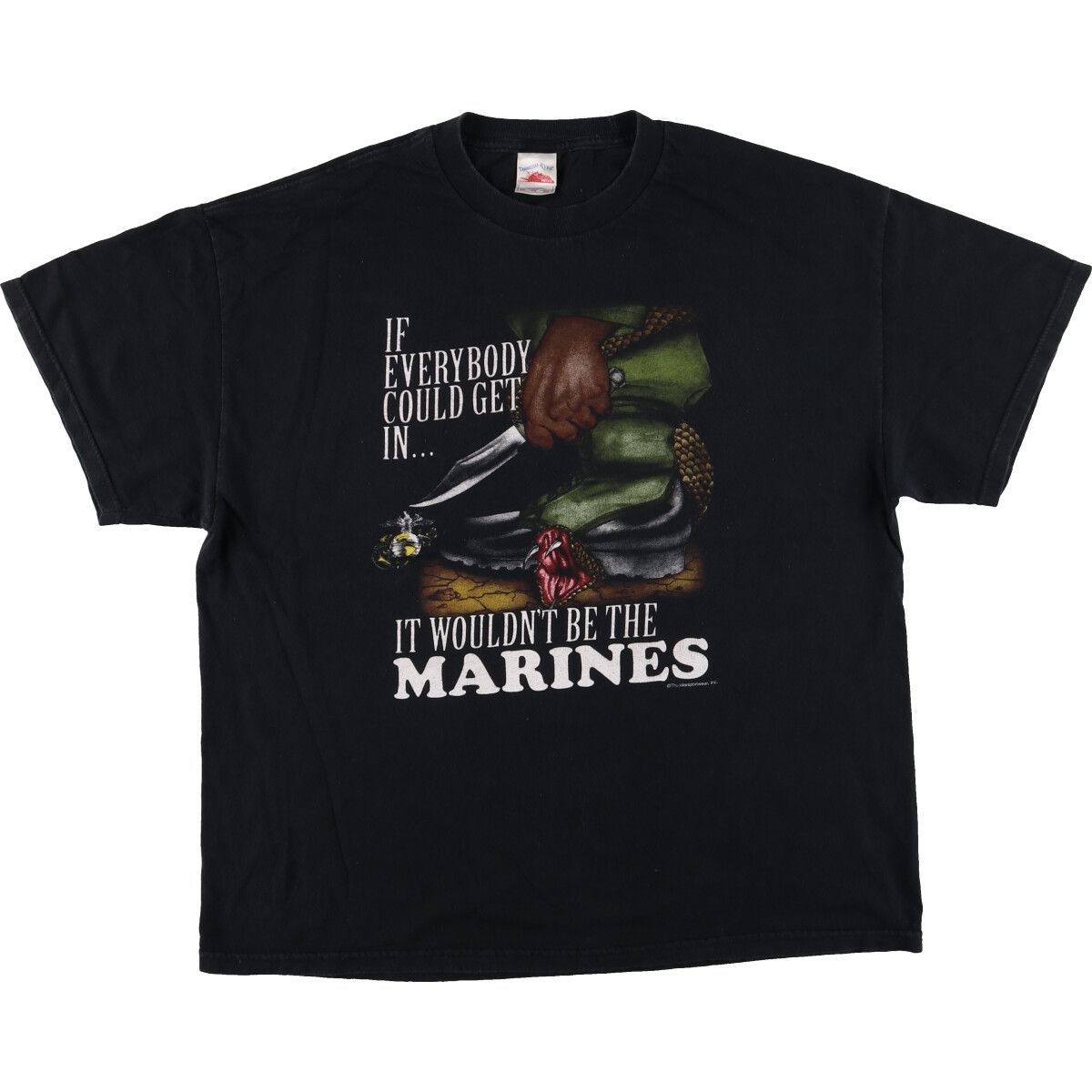 古着 TENNESSEE RIVER メッセージプリントTシャツ メンズXL相当/eaa437497