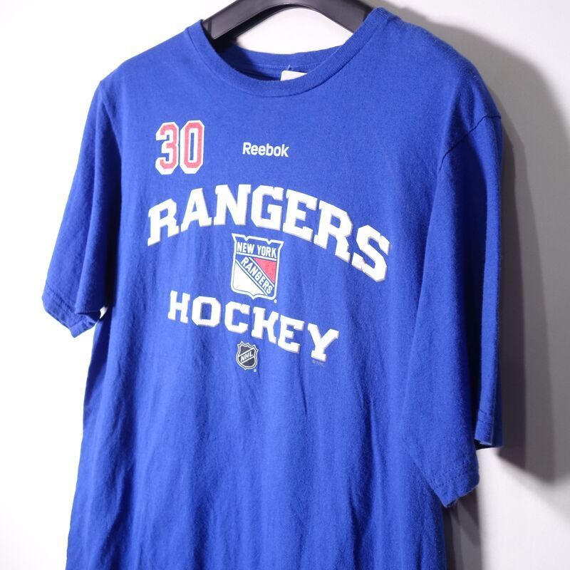 アディダス　NHL ニューヨークレンジャース　Tシャツ us:M
