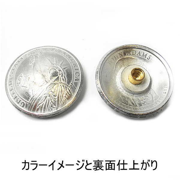 大判 Silver999 オイルマネー スカル 濃 コインコンチョ