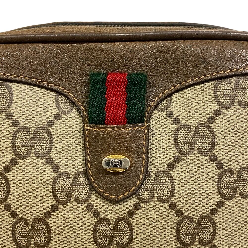 GUCCI グッチ 8902066 オールドグッチ ポシェット シェリーライン GG 