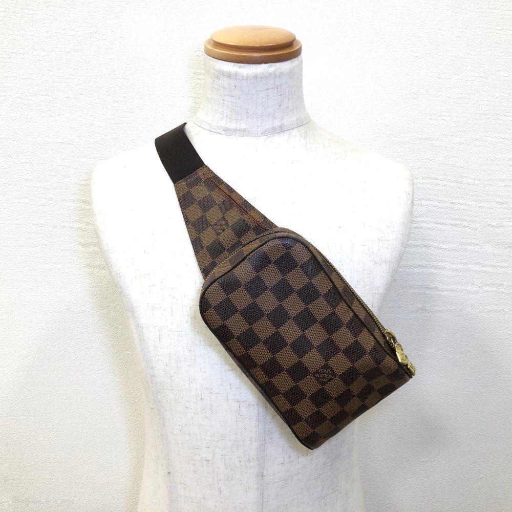 LOUIS VUITTON ジェロニモス ダミエ ボディバッグ 07w6684☆ ルイ