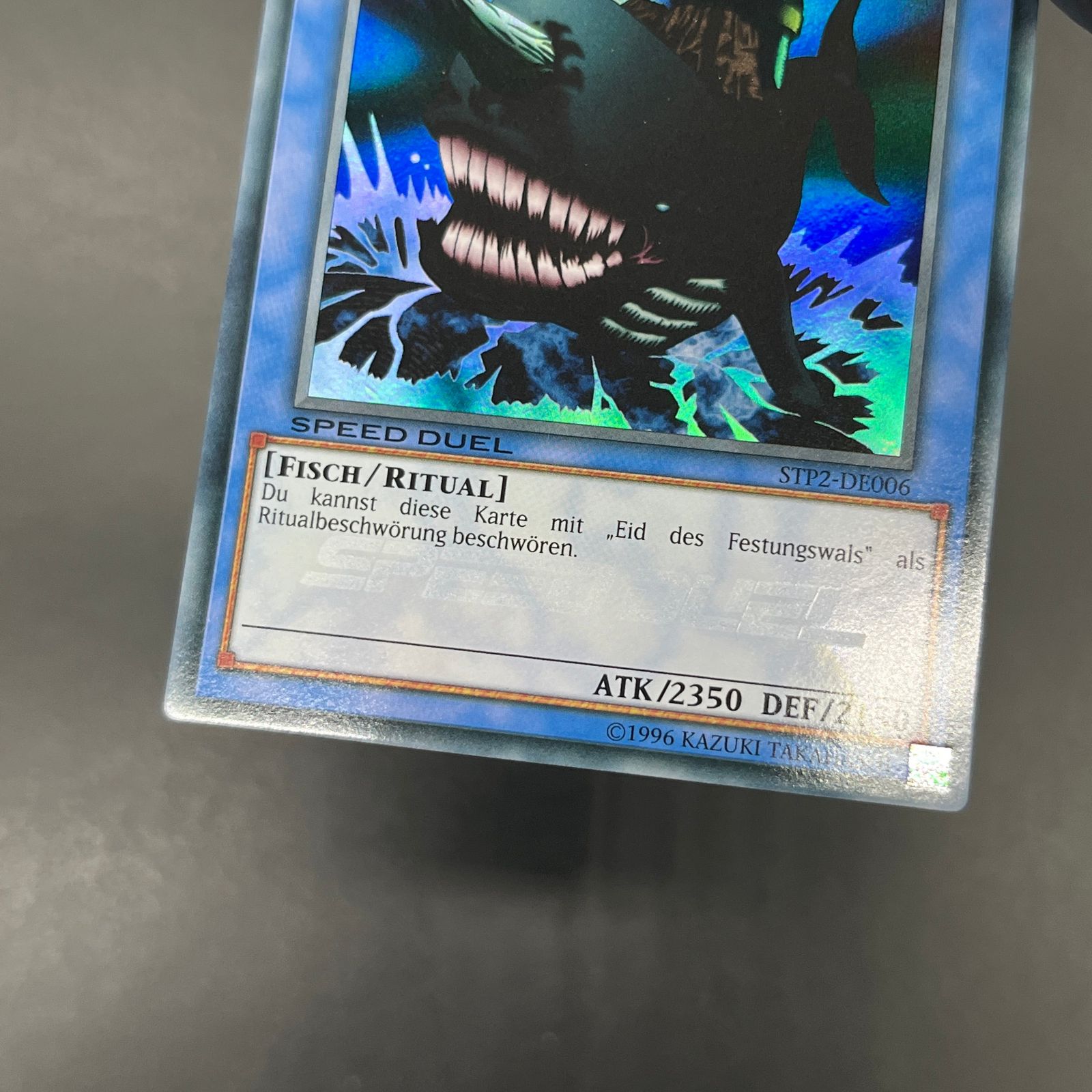 遊戯王 要塞クジラ/ウルトラ/ドイツ語/EU版 A