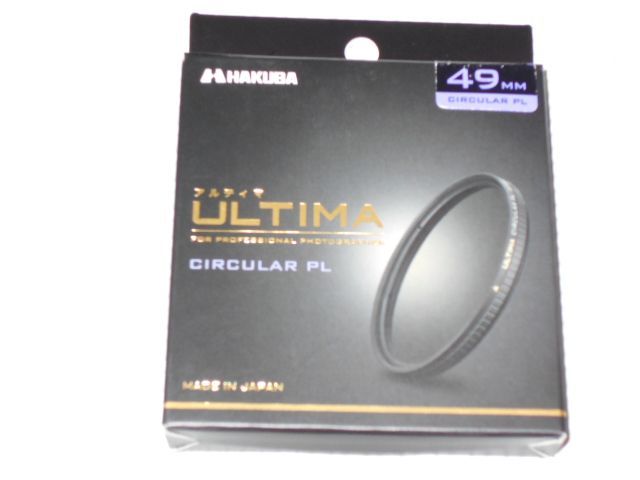 HAKUBA 偏光フィルター ULTIMA サーキュラーPL 49mm - フィルター