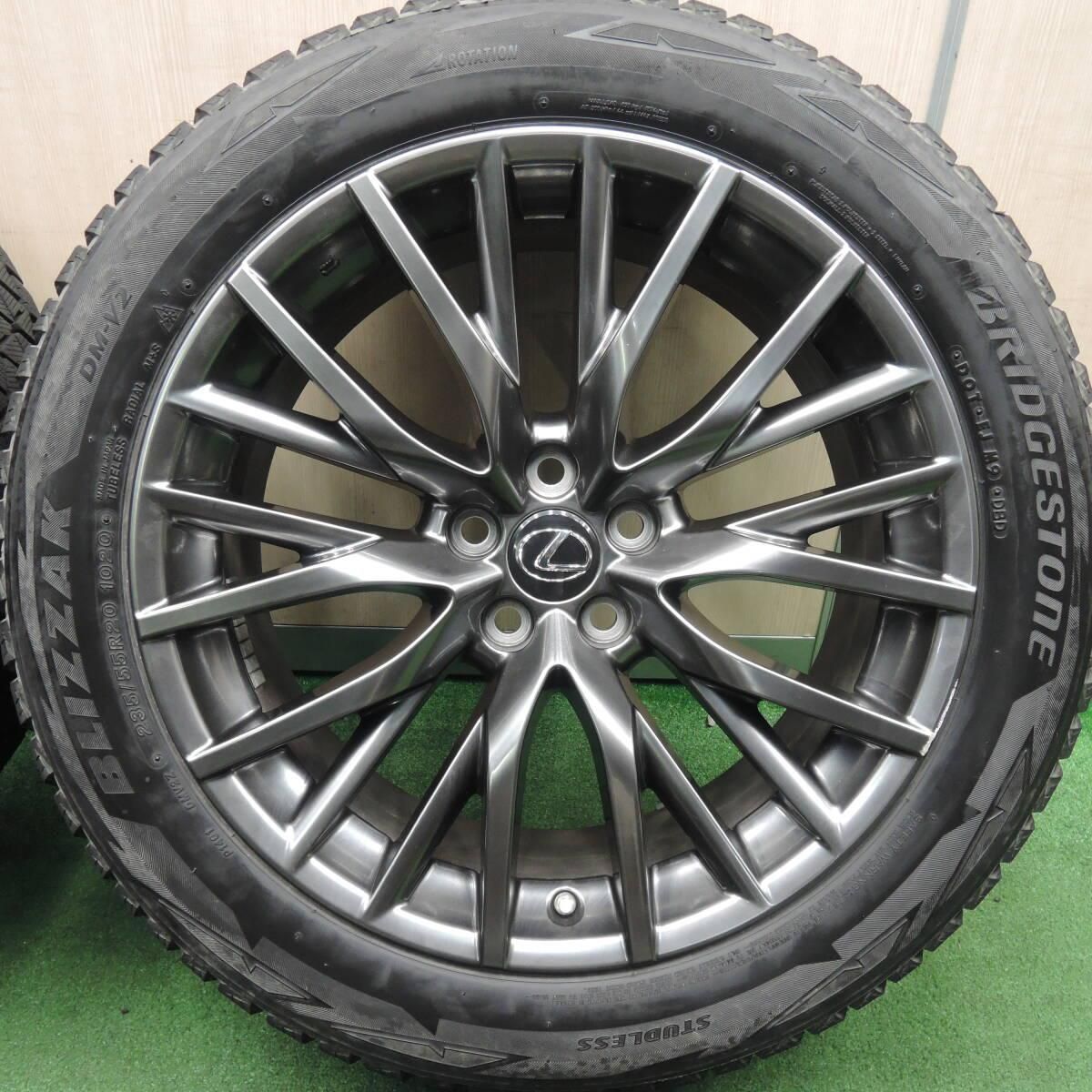 センサー付き！キレイ☆レクサス RX Fスポーツ 純正 235/55R20 