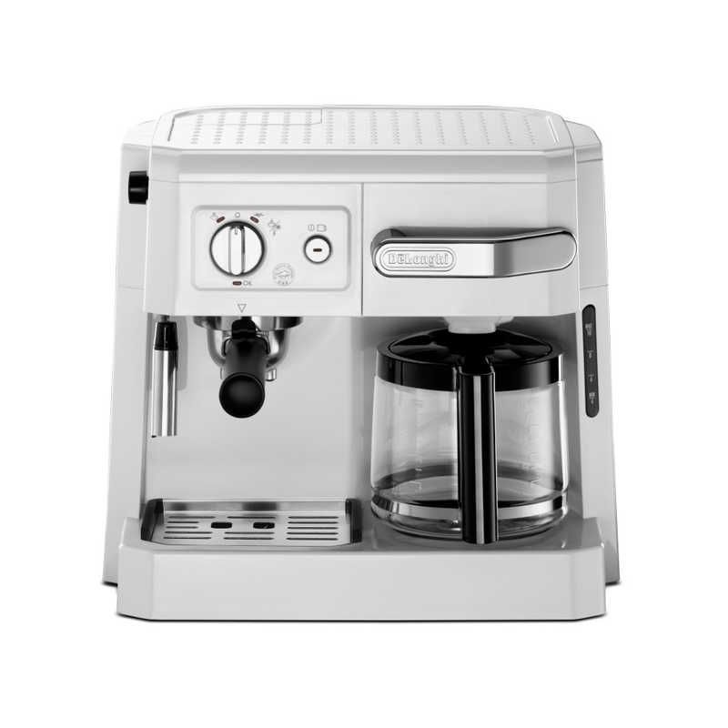 送料無料 ♥ 未開梱 デロンギ ｢エスプレッソマシン兼用｣コーヒーメーカー BCO410J-W