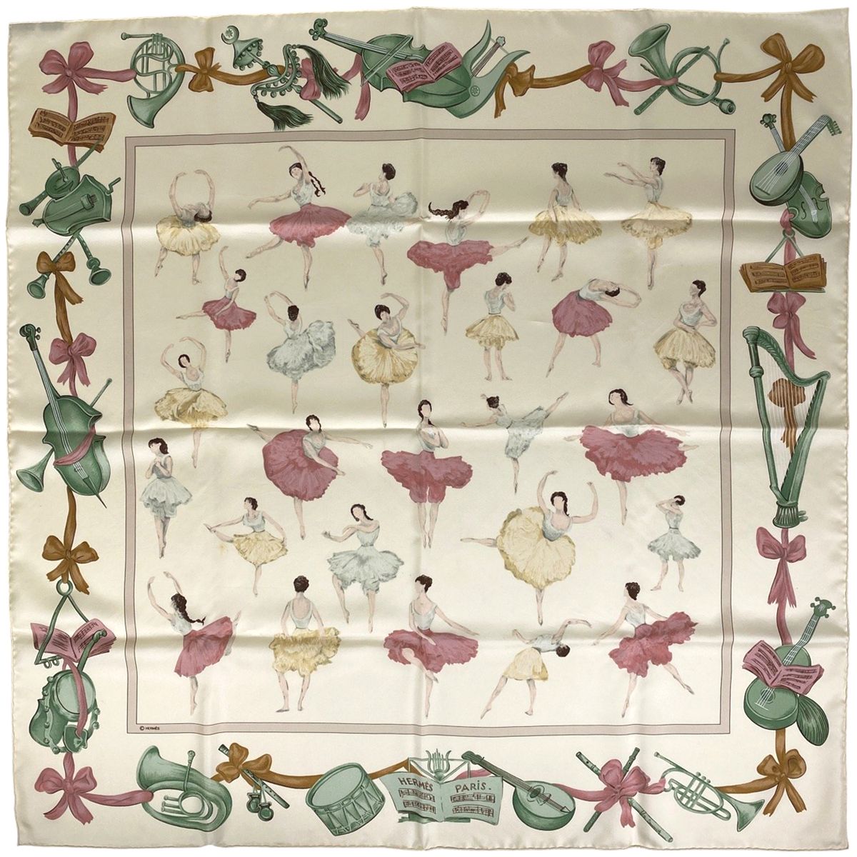 エルメス HERMES カレ 90 La Dance バレエの踊り子 バレリーナ