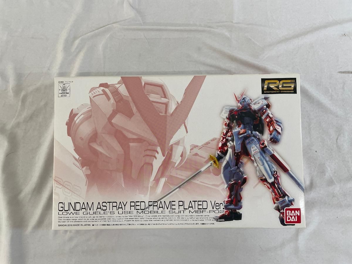 未開封 1|144 RG MBF-P02 ガンダムアストレイ レッドフレーム メッキVer. 機動戦士ガンダムSEED ASTRAY