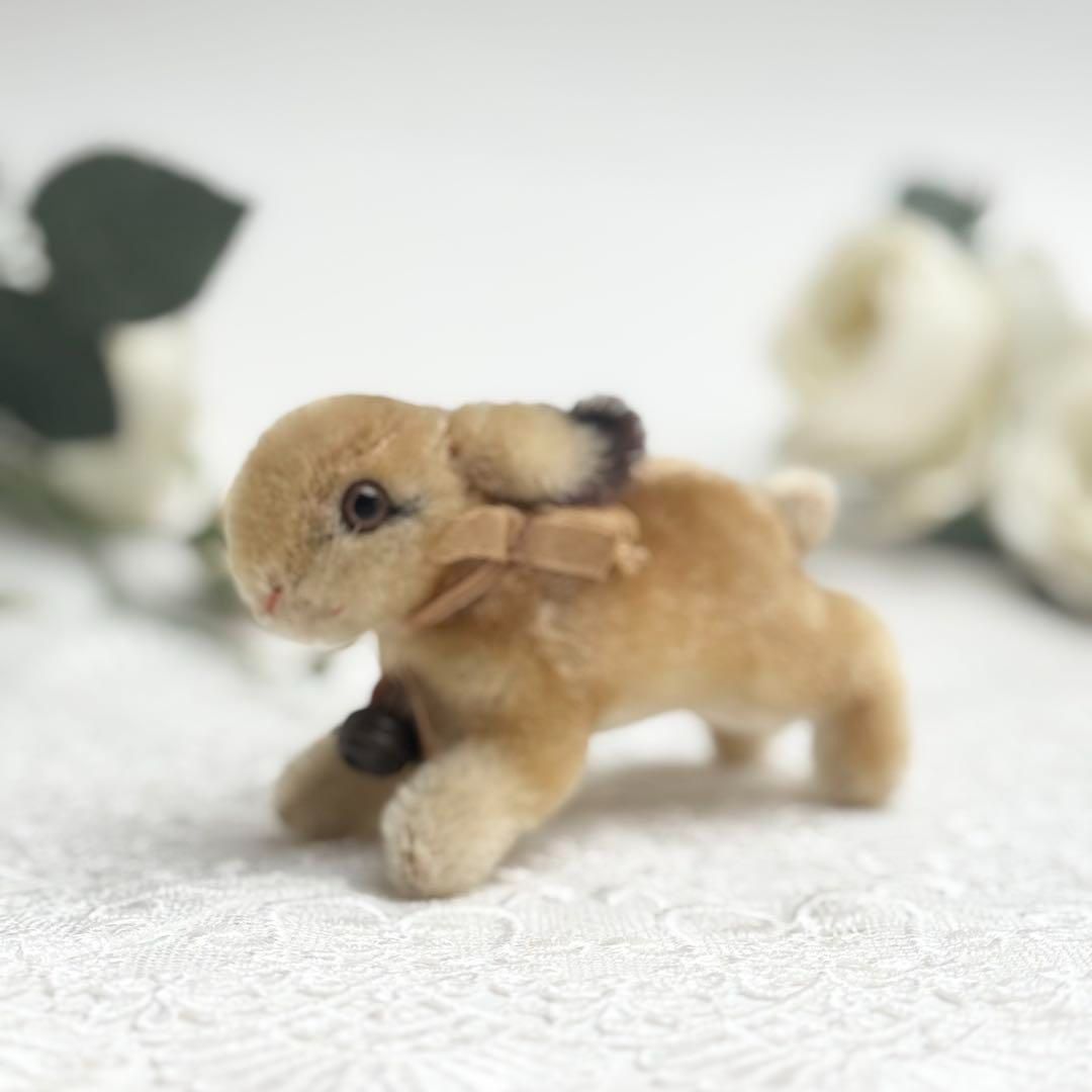 送料無料 シュタイフ Hoppy Rabbit 最小サイズ|ラビット|うさぎ|ホッピー ビンテージ|アンティーク Steiff|STEIFF