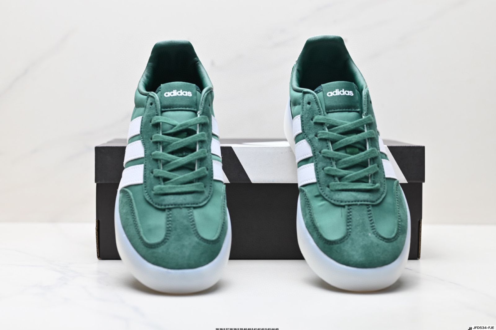 Adidas BARREDA DECODE - アディダス BARREDA DECODE グム T トゥ スケートシューズ ドイツトレーニングシューズ 男女兼用 軽量スポーツシューズ-WTO輸入1