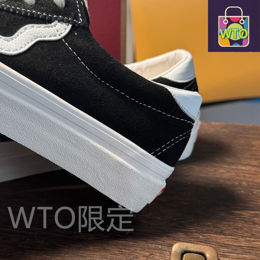 Vans オリジナル ブラック スニーカー（497） Old Skool - Crafted Stripe(10(28cm) Black×Black/ブラック