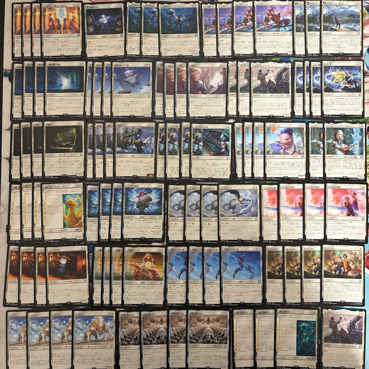 ファイナルファンタジー セミコンプ ×4 セット FF FIN 678枚 被り無し フルコンプ コンプリート まとめ 日本語 JP MTG 大量 nvq31 FF ×4