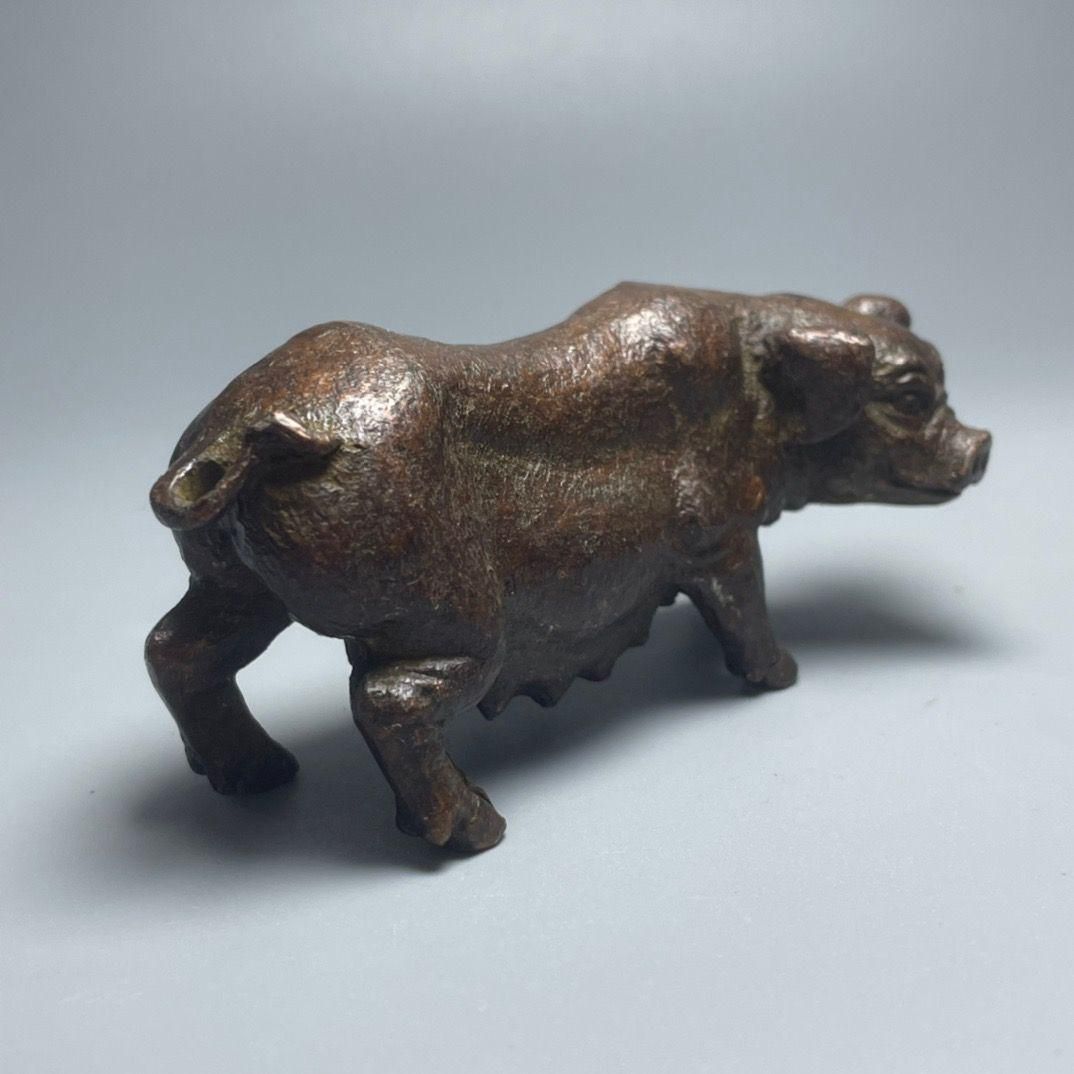 銅 ストア 細工 茶道具 香道具 蓋置 置物 お茶の缶 銅製 銅 細工