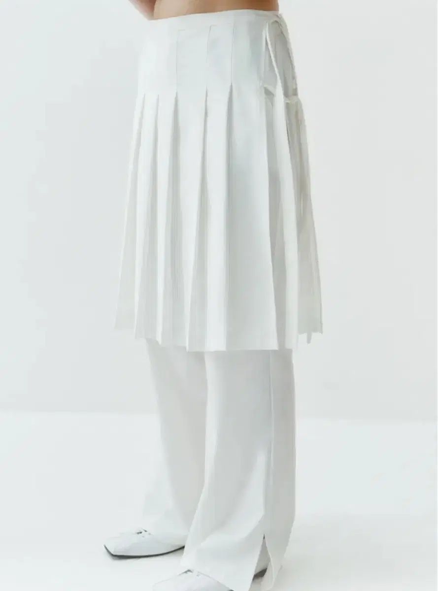 キムミダヨン pleats trouser skirt |ivory
