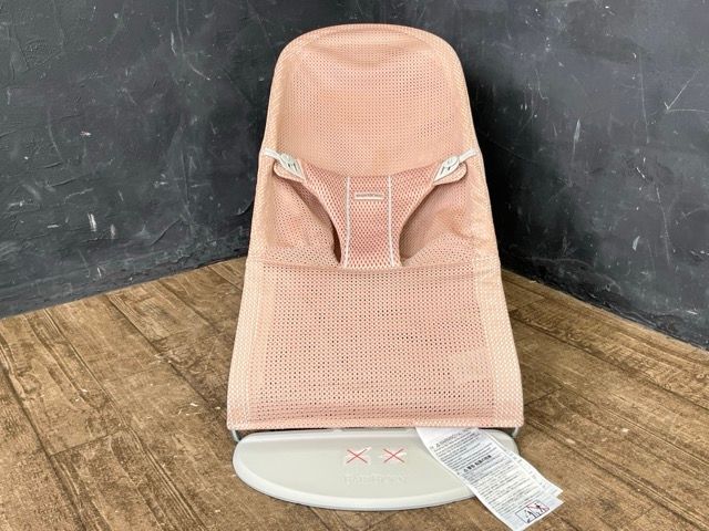 BABYBJORN バウンサー BOUNCER BLISS Air ダスティピンク ベビービョルン メッシュ素材 ブリス エアー | 514087