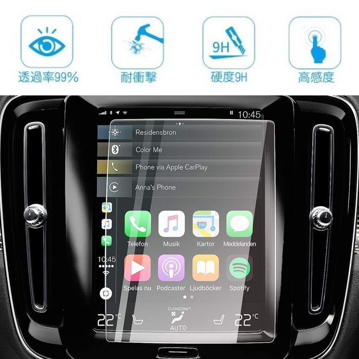 Amazon.co.jp: Coleya カーナビフィルム 強化ガラス ボルボ XC60