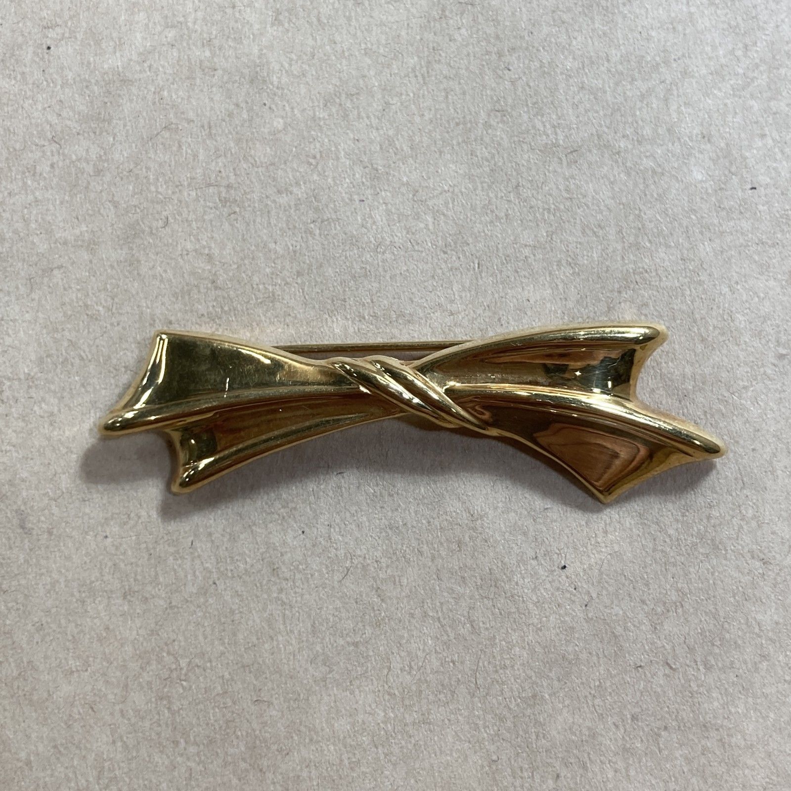 ☆ K18刻印 18金 ゴールド 金 アクセサリー ブローチ リボン