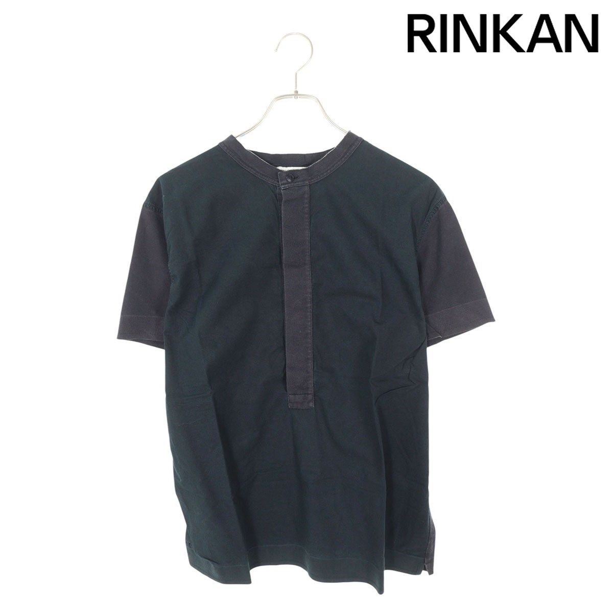 ヴァレンティノ ロックスタッズパターン切替Tシャツ メンズ