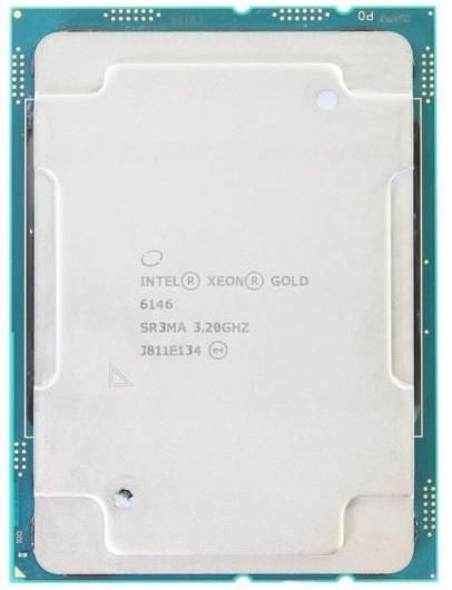 Intel Xeon G 6146 SR3MA 12C 3.2GHz 3.9|4.2GHz 24.75MB 165W LGA3647 DDR4-2666
