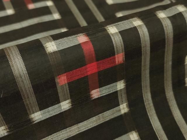 平和屋本店□希少 本場大島紬 龍郷絣 秋名バラ 逸品 DZAA5589kh5  