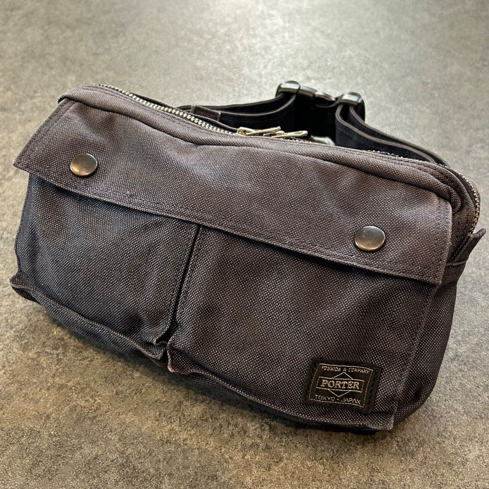 日本製 PORTER YOSHIDA ポーター 吉田カバン デニム ショルダーバッグ 