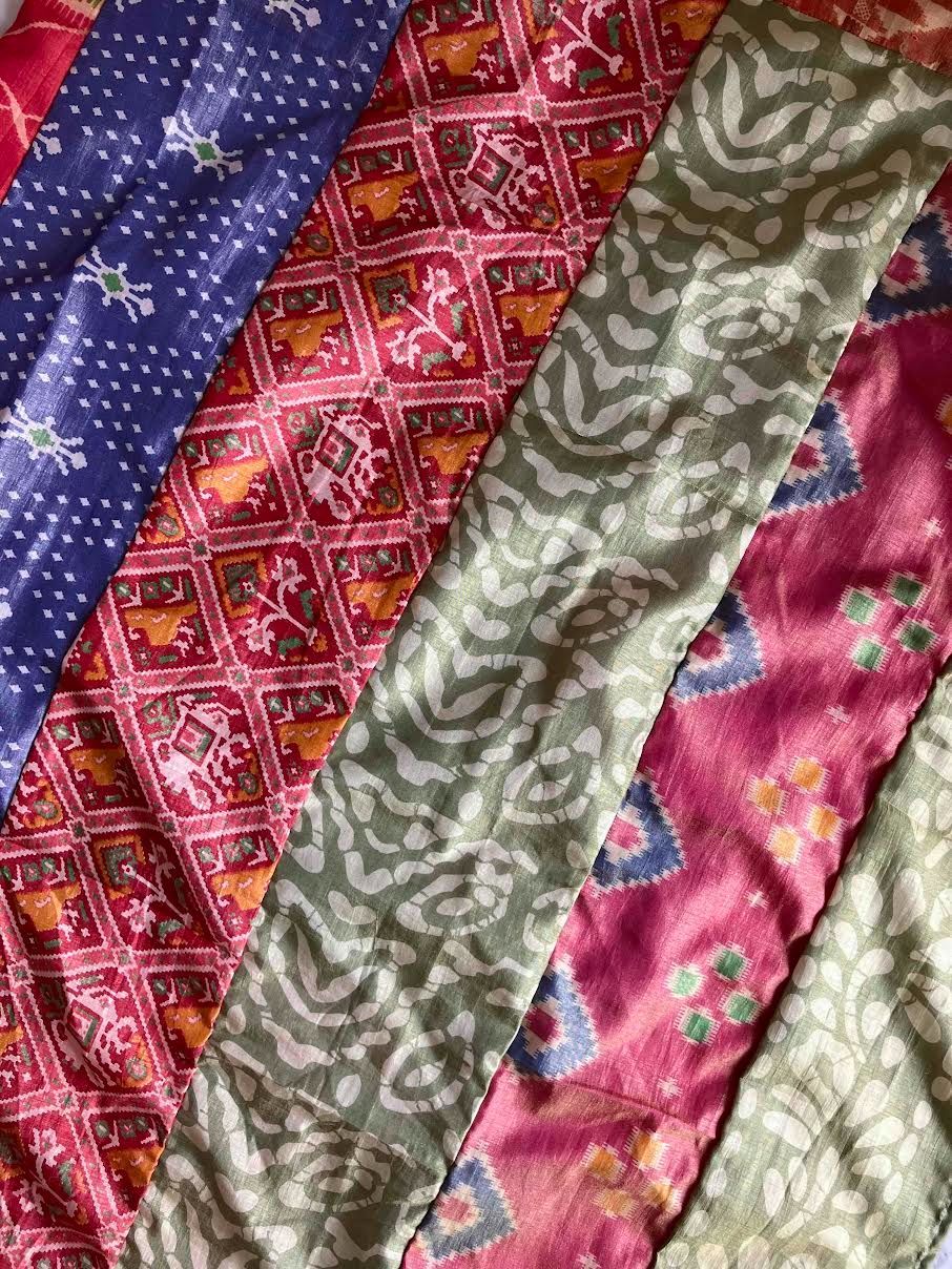 シルク カーテン インドサリー #A9 シングル - メルカリ