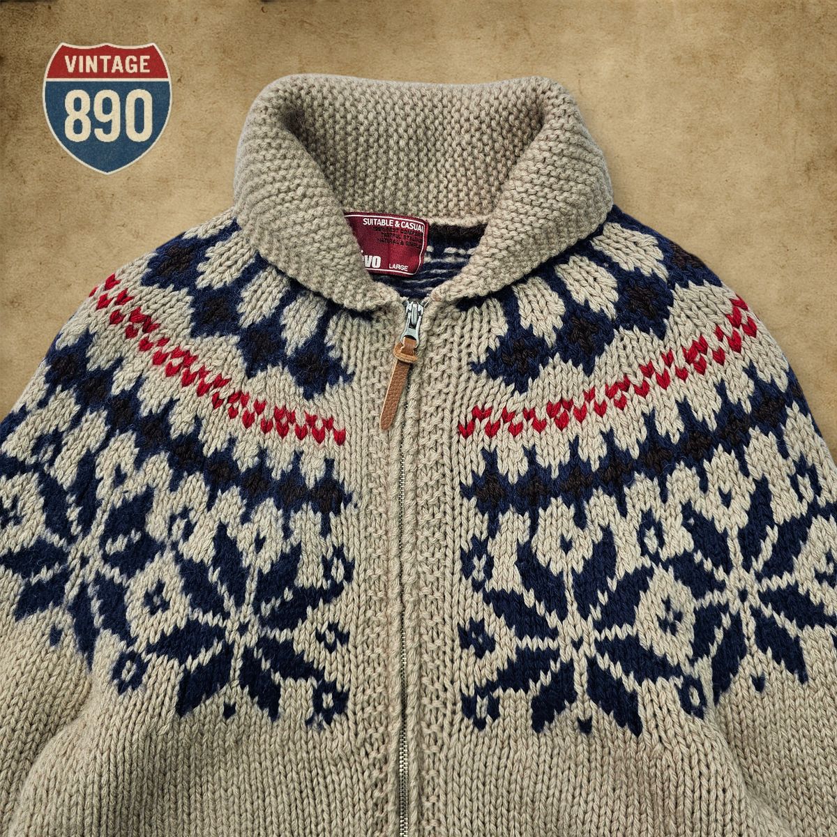 カウチンニット