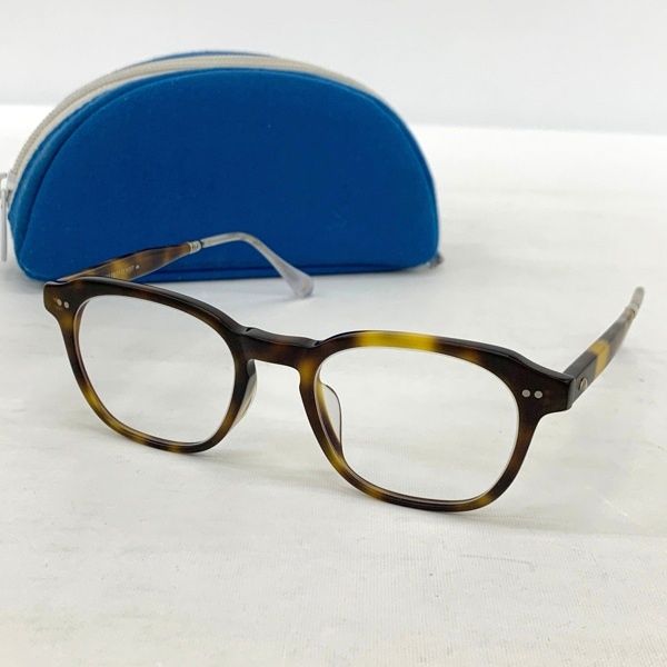 OLIVER PEOPLES WEST オリバーピープルズ ウエスト JAXTON 49□20-145 メガネ 眼鏡 伊達 アイウェア べっ甲風 デミ柄 服飾 DF15935