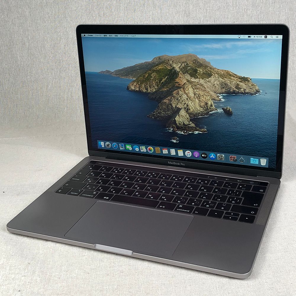 本体のみ Apple MacBook Pro 13インチ 2019 Thunderbolt 3ポート x 2 Touch Bar i5 16GB 256GB A2159 EMC3301|LT-250873 323632