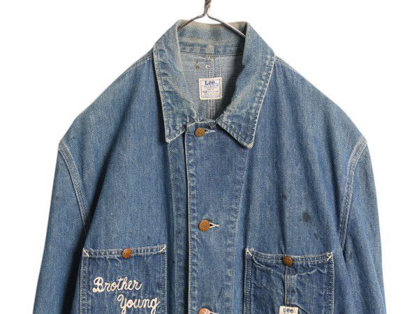 ロ*チ様 60s 70s 濃紺 Lee 91-J カバーオール 42 Lee 91-J カバーオール デニム 濃紺 美品 オリジナル 70s - メルカリ