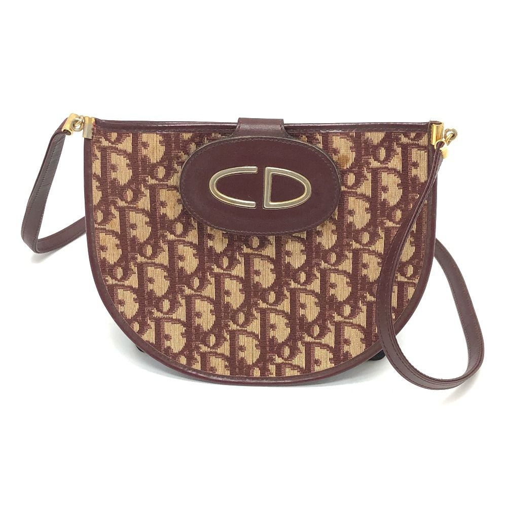 Dior ディオール ショルダーバッグ トロッター CDロゴ キャンバス 