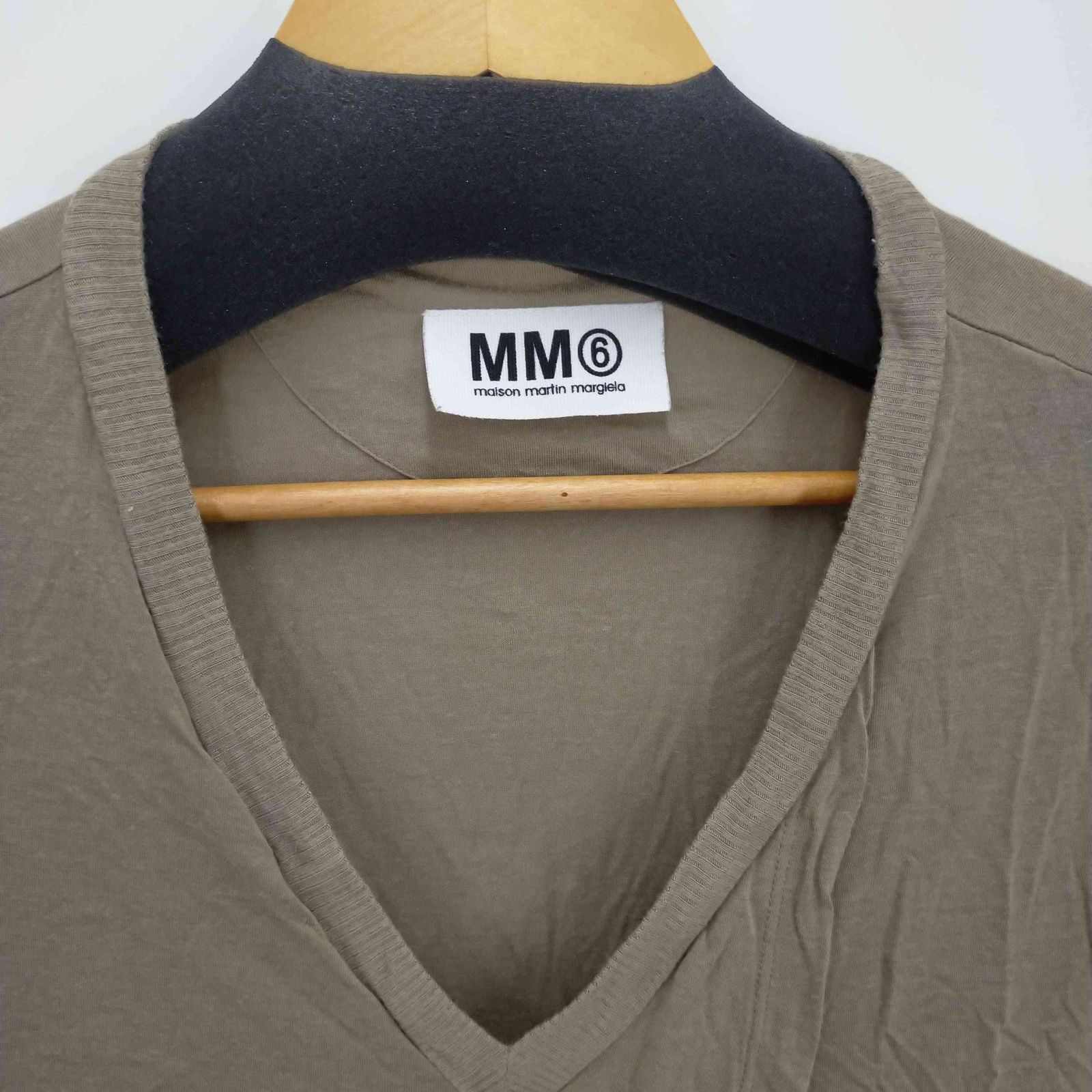 美品】MM6 Maison Margiela カシミヤ&アンゴラ混 Tシャツ