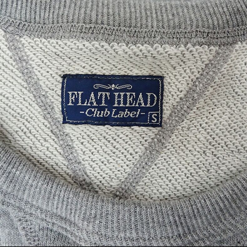 フラットヘッド 新品 スウェット CL-SW001 グレー THE FLAT HEAD