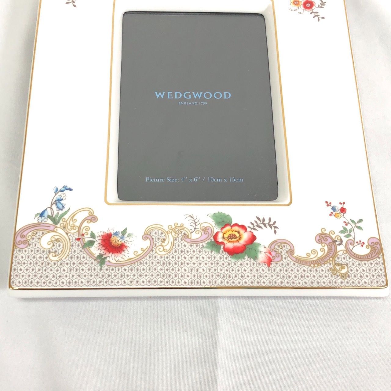 希少 ウェッジウッド ワンダーラスト 割引 ロココ フラワーズ