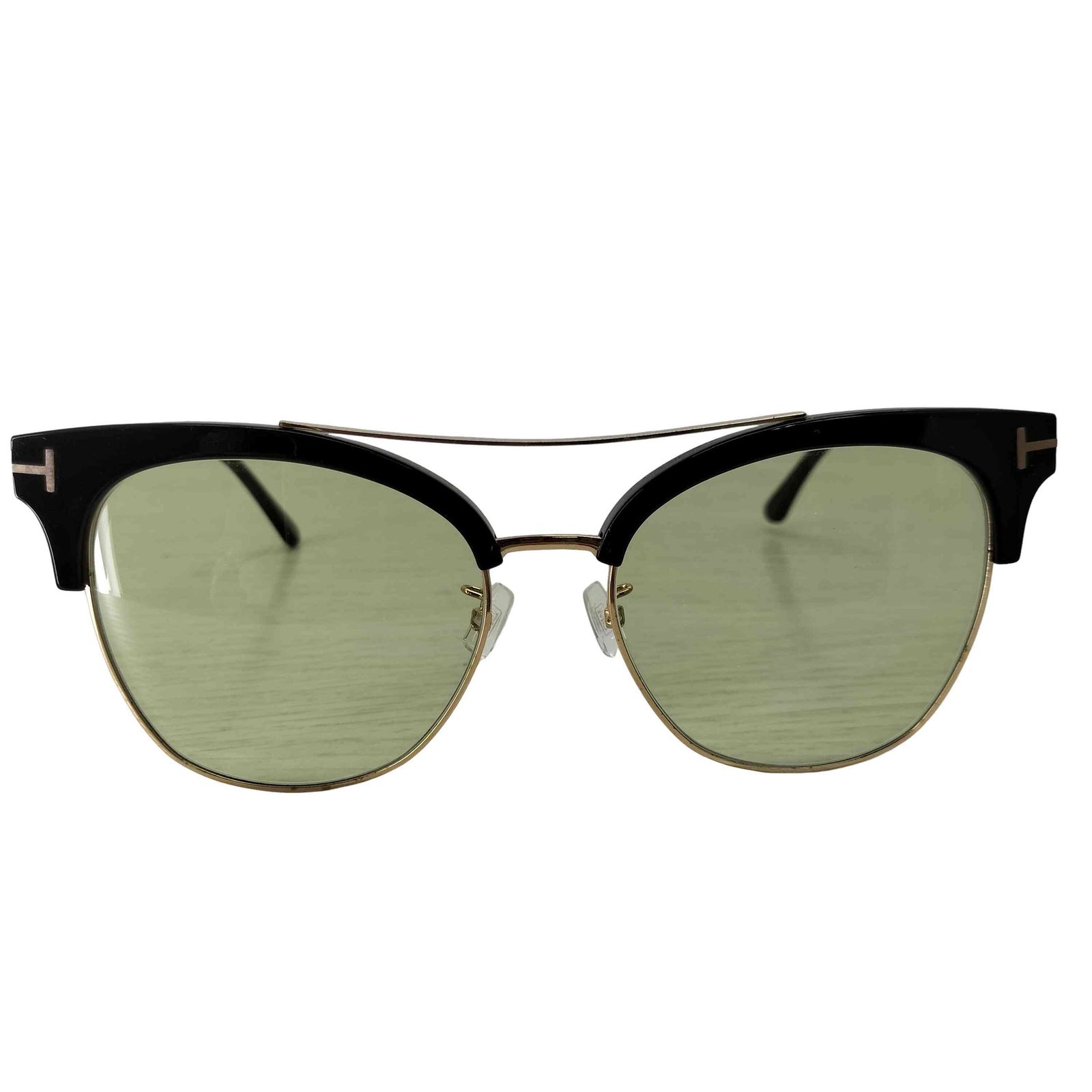 トムフォード TOM FORD Silver Mirror Cat Eye Sunglasses グラデーションレンズ ウェリントンサングラス メンズ 56□17 145