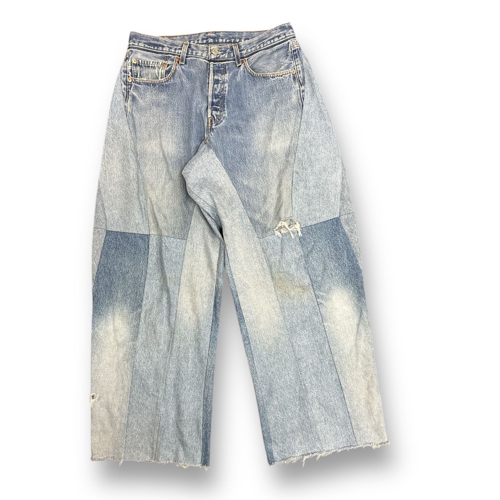 定価126500円 READYMADE DENIM WIDE デニム ワイド 再構築 ジーンズ 