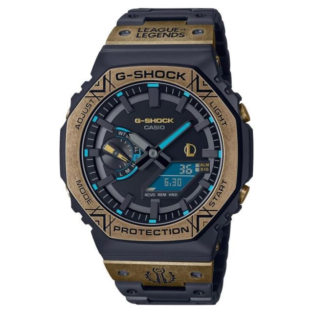 カシオCASIO G-SHOCK Gショック ジーショック Newデジタル アナログコンビ  リーグ・オブ・レジェンド GM-B2100LL-1AJR