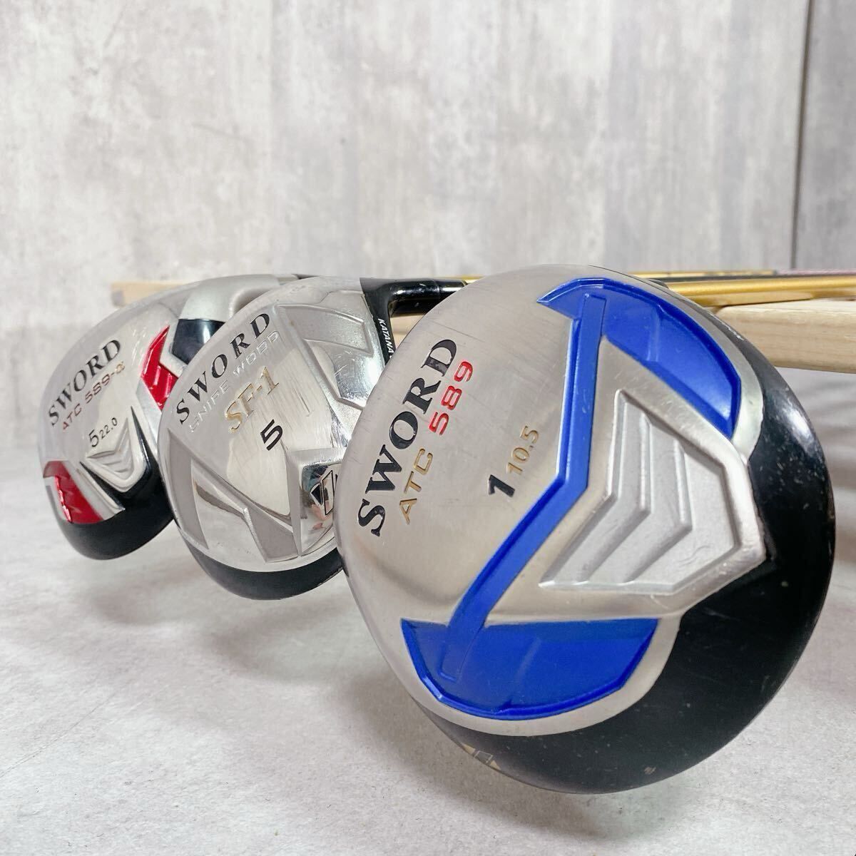 X983 KATANA GOLF SWORD メンズ ゴルフ クラブ セット 13本入