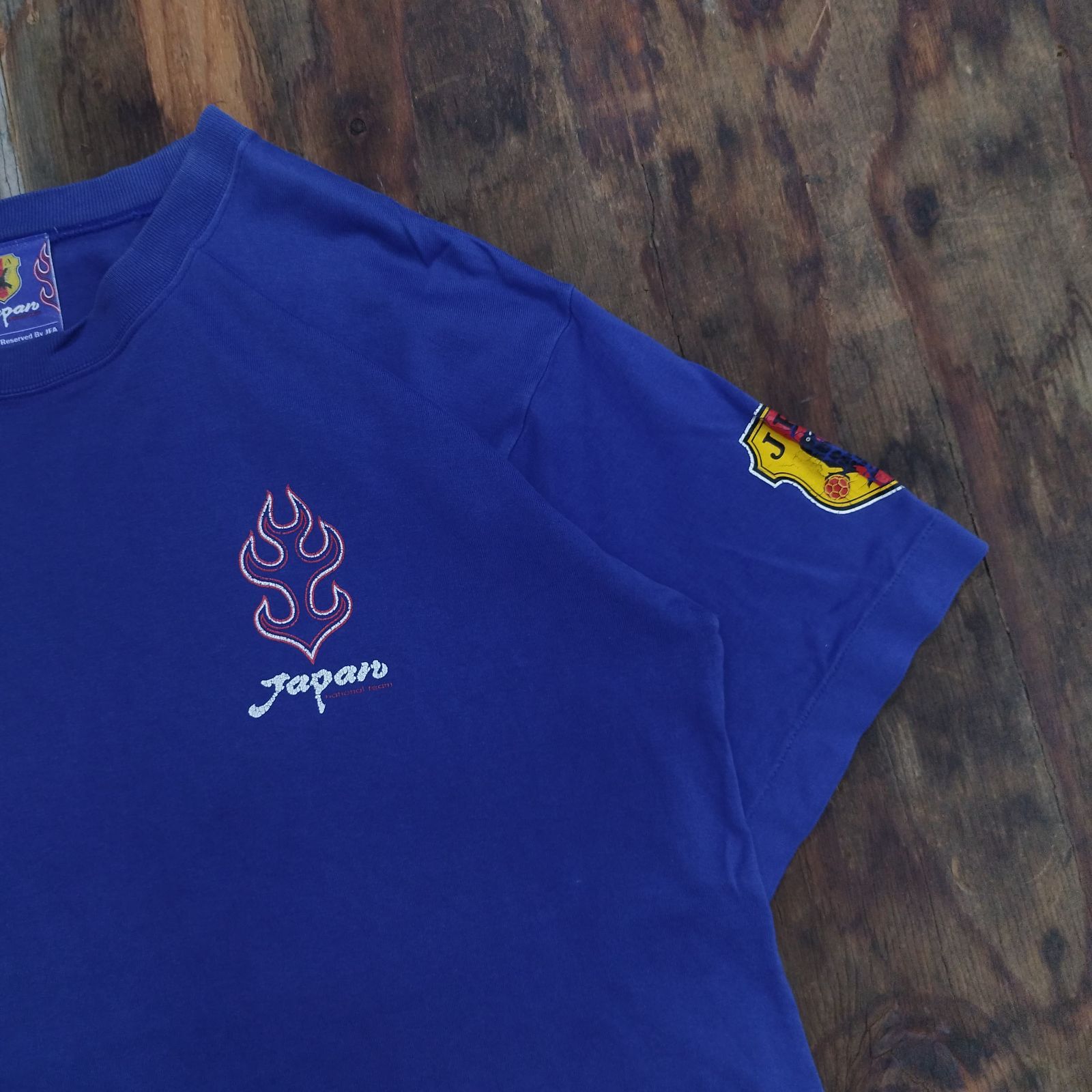 JFA 日本サッカー協会 Tシャツ ゲームシャツ 西澤 明訓 2000年 日本
