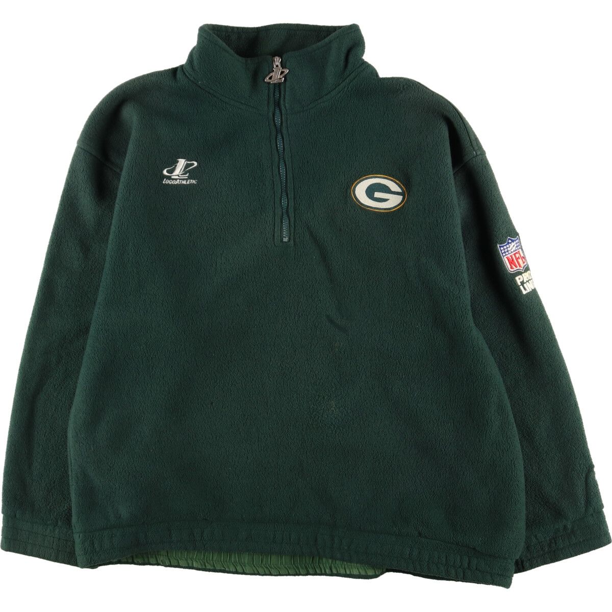 古着 LOGO ATHLETIC NFL GREENBAY PACKERS グリーンベイパッカーズ 