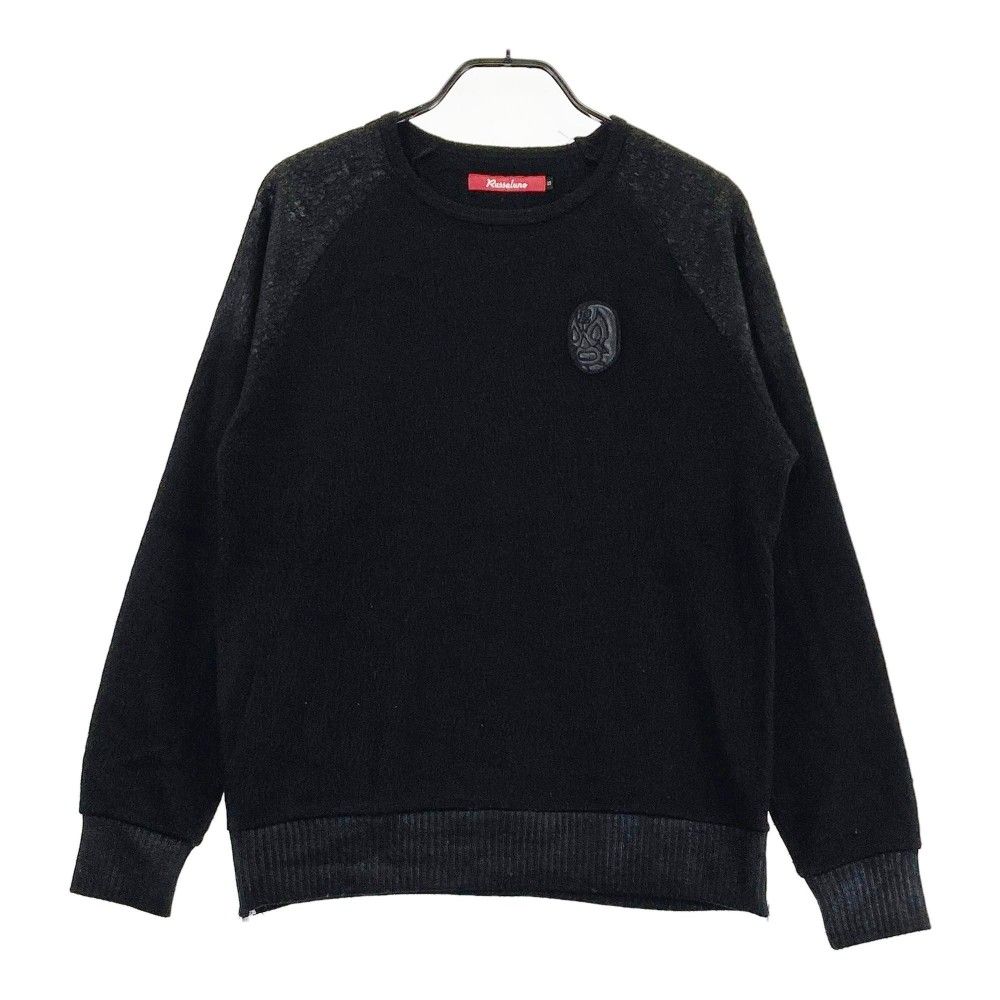 RUSSELUNO ラッセルノ ウール混 ニットセーター ルチャ フラッグ