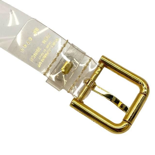 DOLCE&GABBANA マルチカラークリスタルゴールド装飾ベルト ドルガバ DOLCE&GABBANA ドルチェ&ガッバーナ ドルガバ ベルト アクセサリー